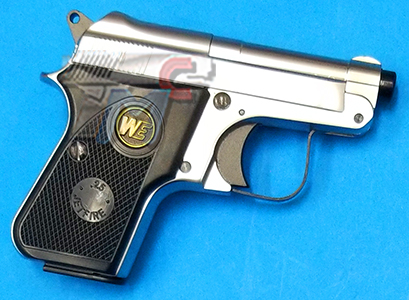 WE 950 Gas Blow Back Pistol (Silver) - Click Image to Close